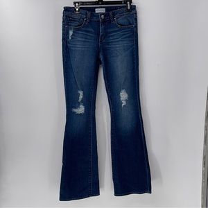 GREYWIRE New York Waverly flare jeans distressed size 27